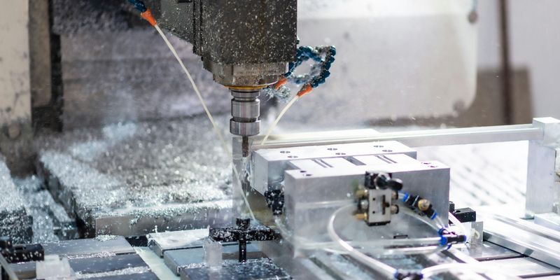 Moderne CNC Werkzeugmaschine